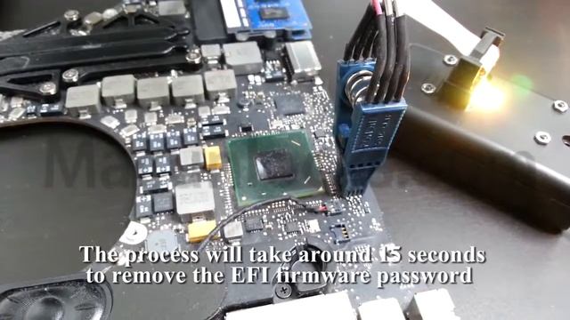 Macbook Pro 2010, 2011, 2012 A1286 EFI firmware password rem смотреть онлайн