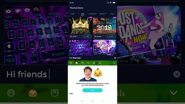 Live Butterflies keyboard Theme смотреть онлайн