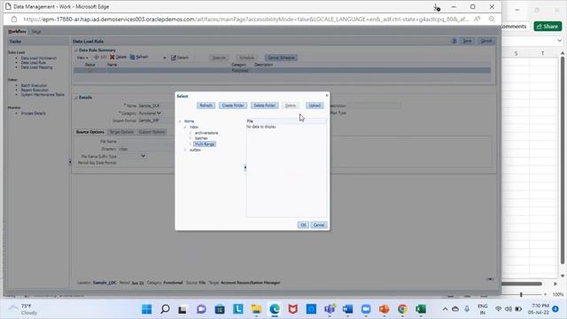 Multi Range of Periods Using Data Management in ARCS | Oracle Account Reconciliation |EPM ARCS |BIS смотреть онлайн
