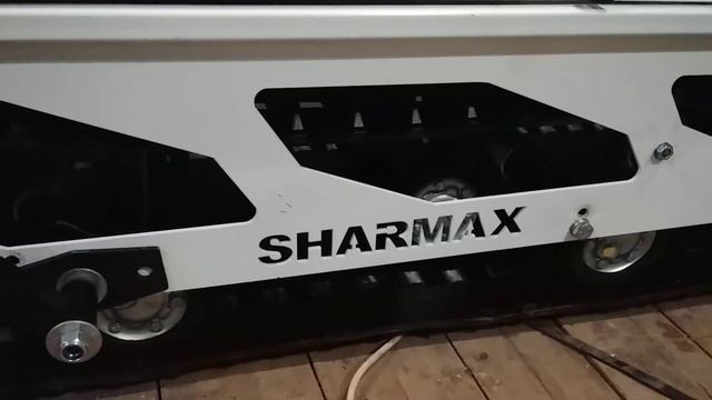 Мотобуксировщик SHARMAX. Шаг 9. Установка переднего поворотного модуля. смотреть онлайн