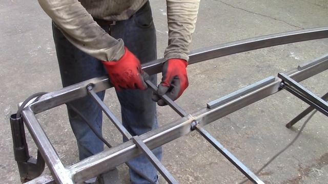 Ворота для дома и дачи своими руками.Художественная ковка. смотреть онлайн