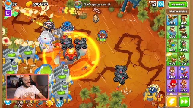 Me paso a Bloonarius SOLO con TIRATACHUELAS [Bloons TD 6] смотреть онлайн