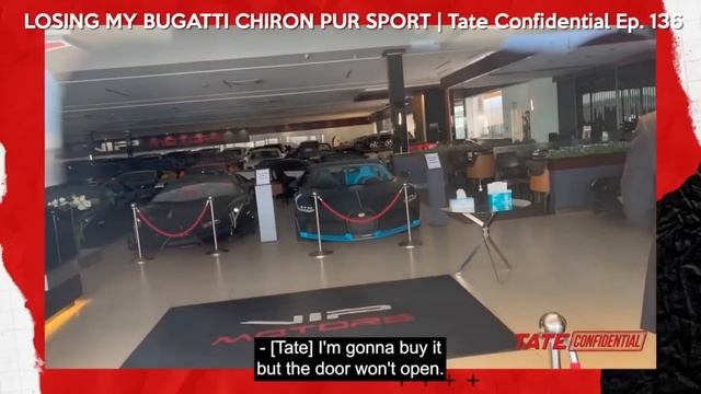 ПОКУПКА ВТОРОГО BUGATTI | ВЛОГ С ЭНДРЮ ТЕЙТОМ смотреть онлайн