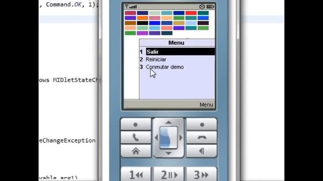 Juego para móvil en J2ME (Java 2 Micro Edition) смотреть онлайн