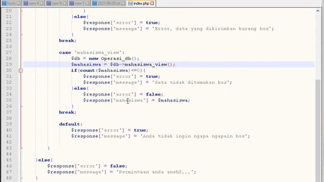 Andriod client server, kotlin dengan API PHP dan database MySql - bagian 5 смотреть онлайн
