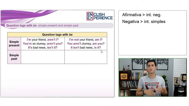 Como usar TAG QUESTION com verbo TO BE - Aula 051 com PDF e MP3 смотреть онлайн
