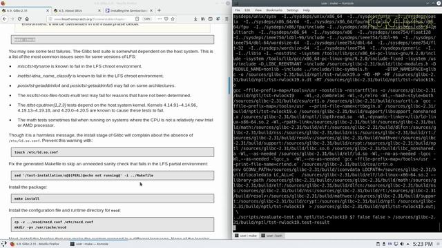 How to build LFS 9.1 and dual boot with Windows 10 - Part 18: Chapter 6.9 Glibc-2.31 смотреть онлайн