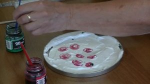 Нетрадиционная техника рисования на пене для бритья