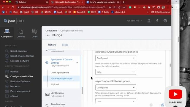 Nudge configuration overview in Jamf Pro - JSS - forcing standard users to do major macOS updates смотреть онлайн
