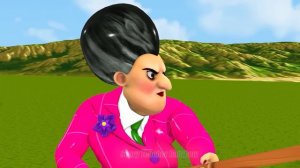 Scary Teacher 3D vs Squid Game Control Vehicle Over Obstacles 5 Times Challenger vs Honeycomb Candy