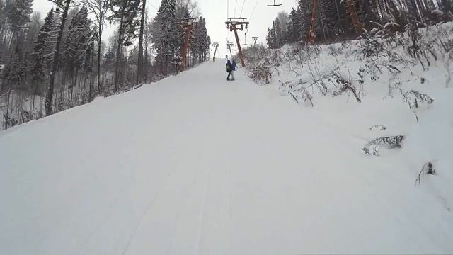 Горные лыжи в Жебреях смотреть онлайн