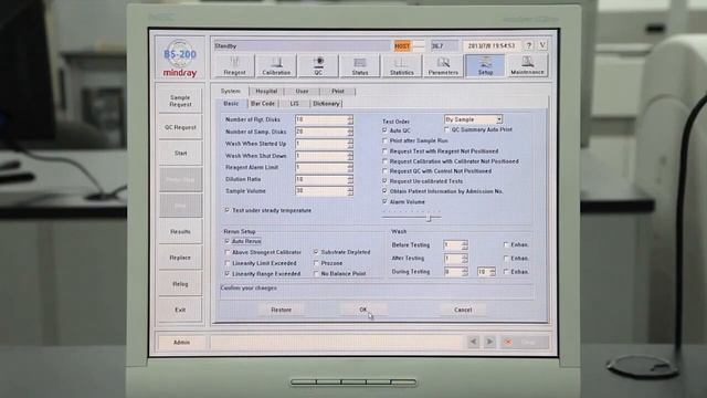 Анализатор биохимический анализатор Mindray BS-200 Automated Benchtop Biochemistry Analyzer смотреть онлайн
