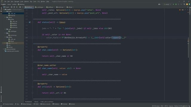 Desktop Application-Style Discord Bot in Python - Part 5 Details Class смотреть онлайн