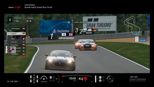 Gran Turismo™SPORT_Brand Hatch Audi TT Cup GR.4 Pole and Win смотреть онлайн
