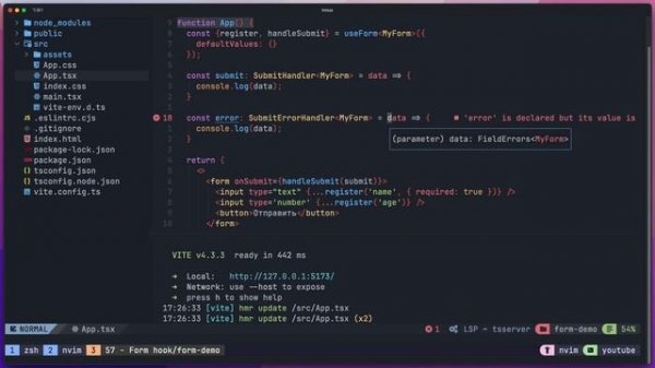 React Hook Form - простая работа с формами