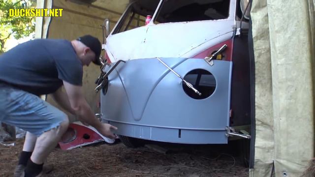 VW Bus Front End Replacement - 1967 VW Bus - Gregory - 24 смотреть онлайн
