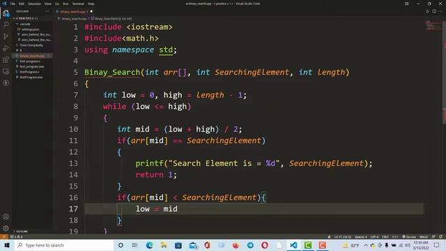 Binary Search in C++ With Source Code #C++ #Computer смотреть онлайн