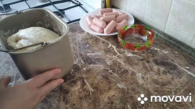 СОСИСКИ В ТЕСТЕ. Тесто из хлебопечке. Нежное и воздушное. смотреть онлайн