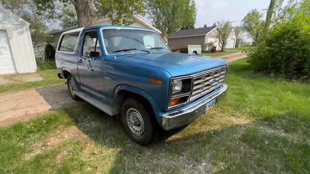 1984 Ford Bronco on auction смотреть онлайн