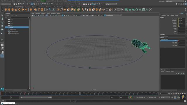 Motion Paths in Maya смотреть онлайн