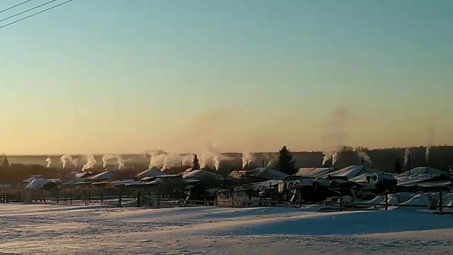 На трассе в - 40°. Датсун он-ДО. смотреть онлайн