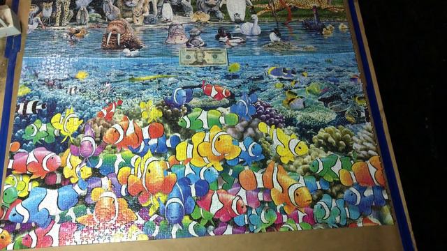 Educa Life 24,000 Piece Puzzle- Day 15- Section 1 Complete смотреть онлайн
