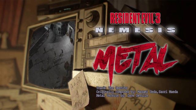 Resident Evil 3 Nemesis Opening Theme (Metal Version) смотреть онлайн