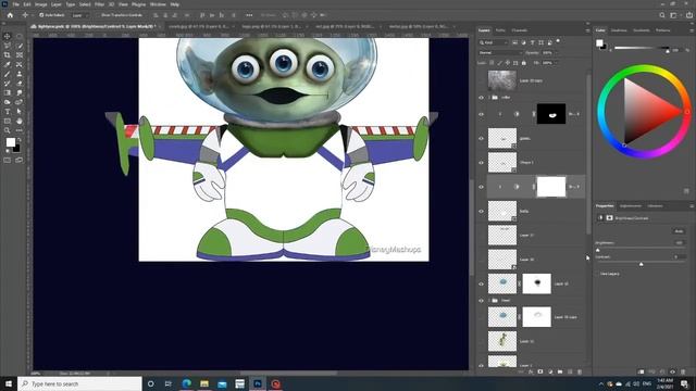 Toy Story Character made real. Photoshop manipulation, Speed Art, Animation, Realistified. смотреть онлайн