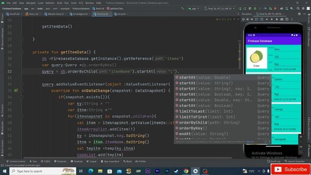 Complex queries in Firebase realtime database. Android Studio | Kotlin смотреть онлайн