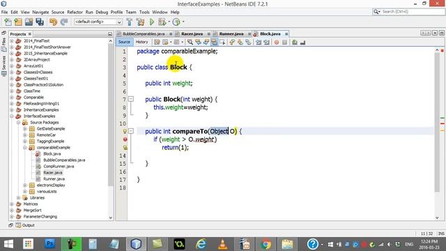 AP Computer Science 214 Interfaces Comparable How To Write смотреть онлайн