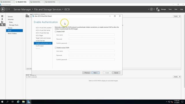 Windows Server 2019 Training 12 - How to Install and Configure iSCSI Target Server смотреть онлайн