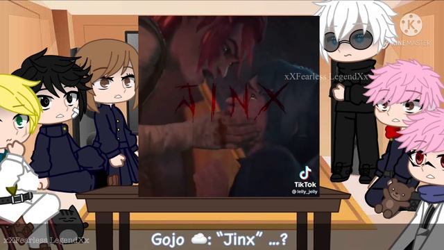 JJK reacts to F!Y/N as Jinx (Powder) | Curse User AU | Requested смотреть онлайн