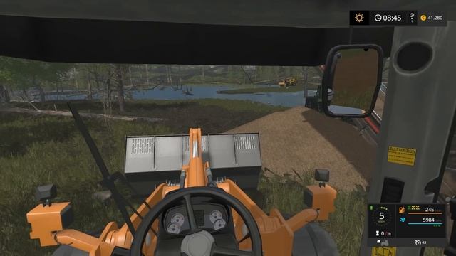 Farming Simulator 17 - Forestry on FDR Logging 011 смотреть онлайн