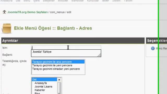Joomla! Alt Menu Linki Olusturalim смотреть онлайн