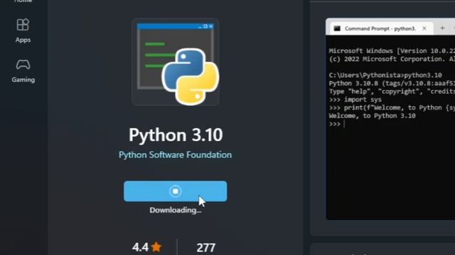 How to install PYTHON on Windows | Rishvan M | Amal College смотреть онлайн