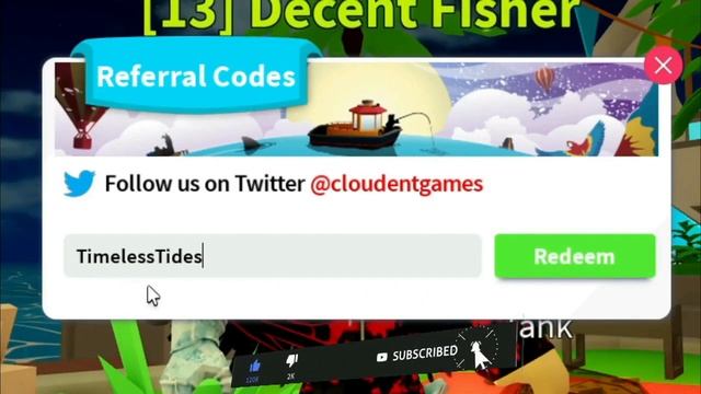 ALL *NEW* FISHING SIMULATOR CODE (October 2023) FISHING SIMULATOR ROBLOX смотреть онлайн