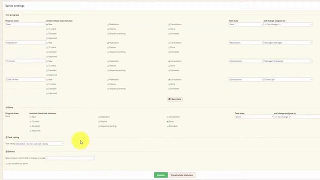 Agile Board: New Sprint & Settings - Easy Redmine - смотреть онлайн