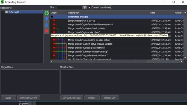 SlickEdit - Git Repository Browser смотреть онлайн
