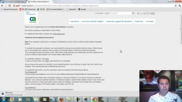 Download and Install Erwin