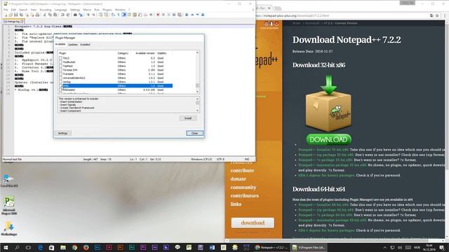 How to install Notepad++ with VHDL plugin смотреть онлайн