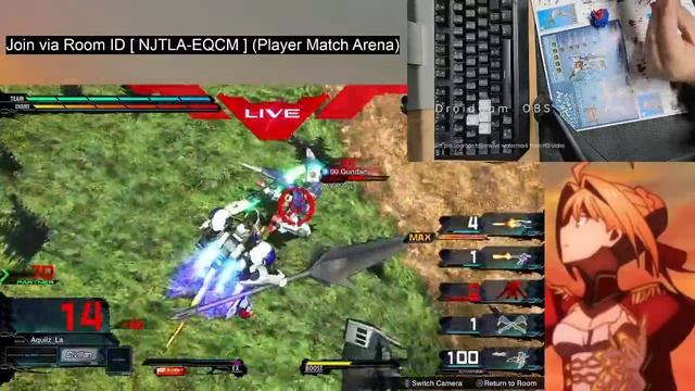 Gunpla Building Stream & MBON Player Match Arena for Viewers! (with Handcam!) смотреть онлайн