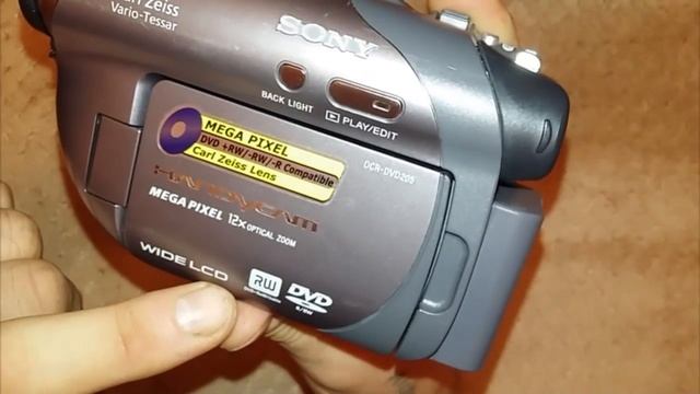 ВИДЕОКАМЕРА СОНИ DCR-DVD-205 смотреть онлайн