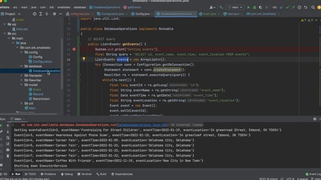 Dealing With Data Using Java 04 Interacting with Postgres Database from Java Application смотреть онлайн