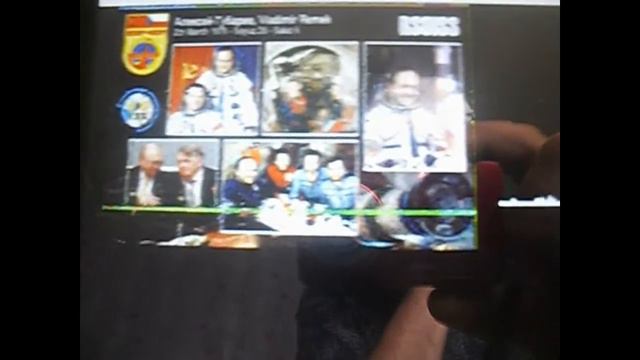 Приём SSTV сигнала с МКС RS0ISS смотреть онлайн