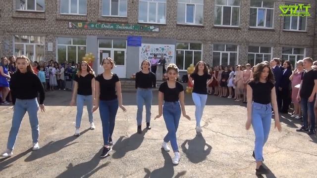 Чернушка Школа №5, выдача аттестатов ТАНЕЦ ВЫПУСКНИКОВ 9б класса смотреть онлайн