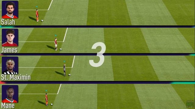 PES 2021 Speed Test - Who is the fastest player in the game? смотреть онлайн