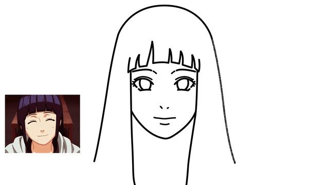 How To Draw Hinata Hyuga | Naruto - Easy Step By Step Tutorial смотреть онлайн