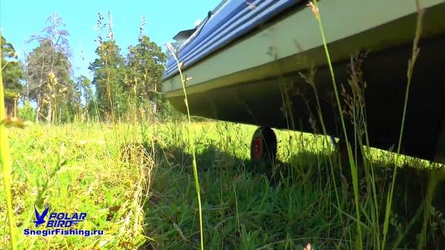 Транцевые колеса для лодок ПВХ Polar Bird. Обзор. смотреть онлайн