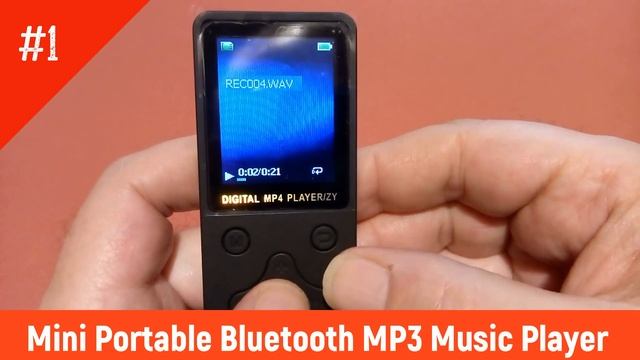 Mini Portable Bluetooth MP3 Music Player смотреть онлайн