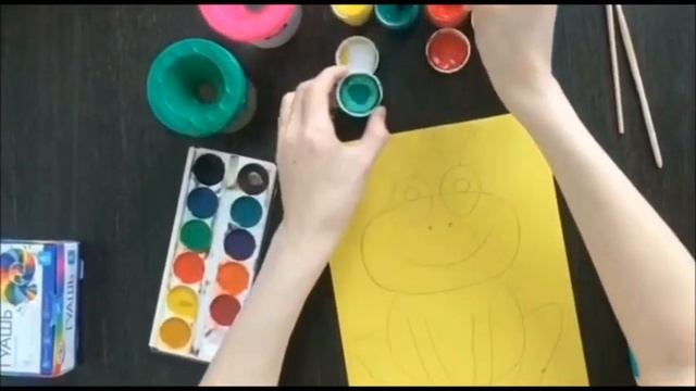 Царевна лягушка рисование АТ Жапарова смотреть онлайн